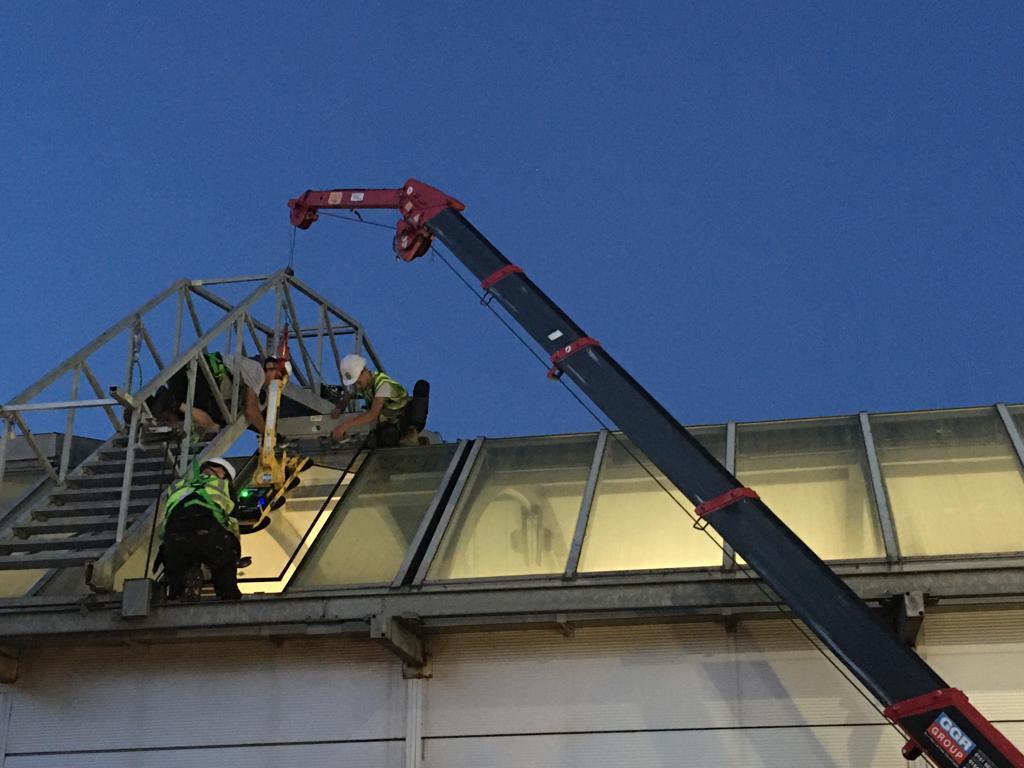 Allder Group Saves the Day: Overnight Glass Replacement at Oracle Shopping Centre