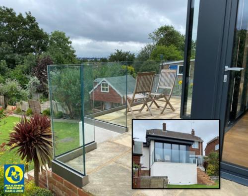 Allder Glass external balustrade